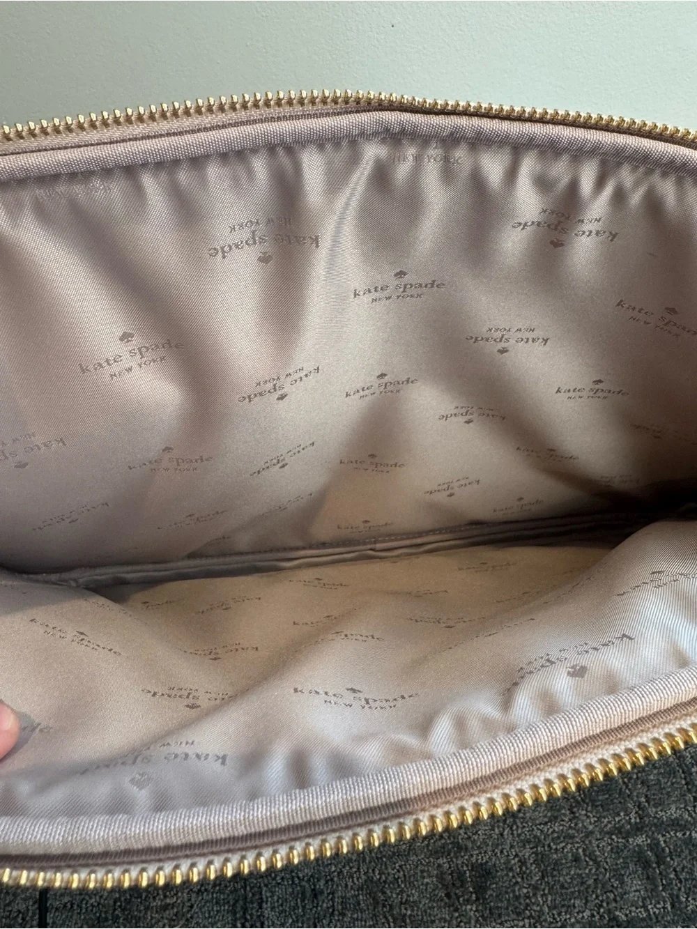 kate spade Neutral Floral-Print Laptop Sleeve